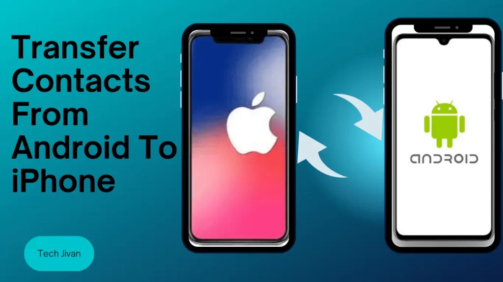 transfer contacts from android to iphone