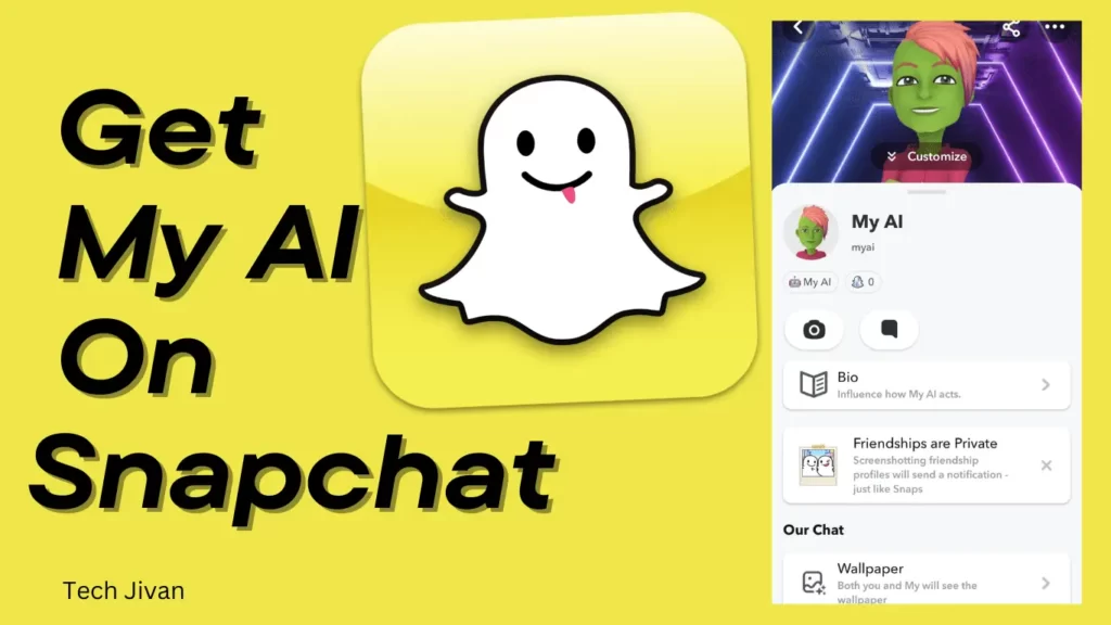 get my ai on snapchat
