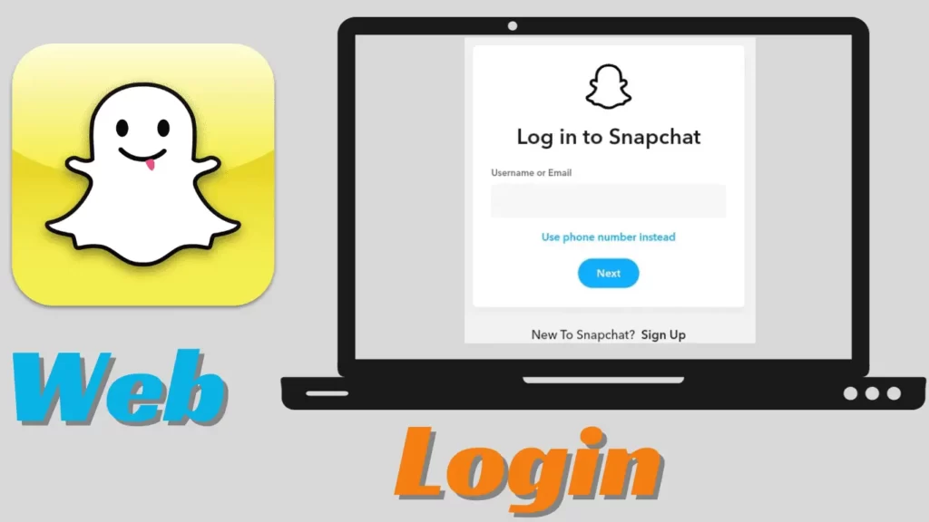Icon of snapchat web login