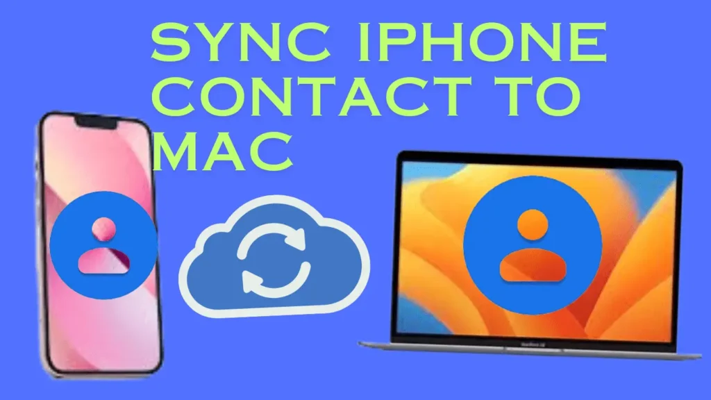 Sync iPhone contact to mac