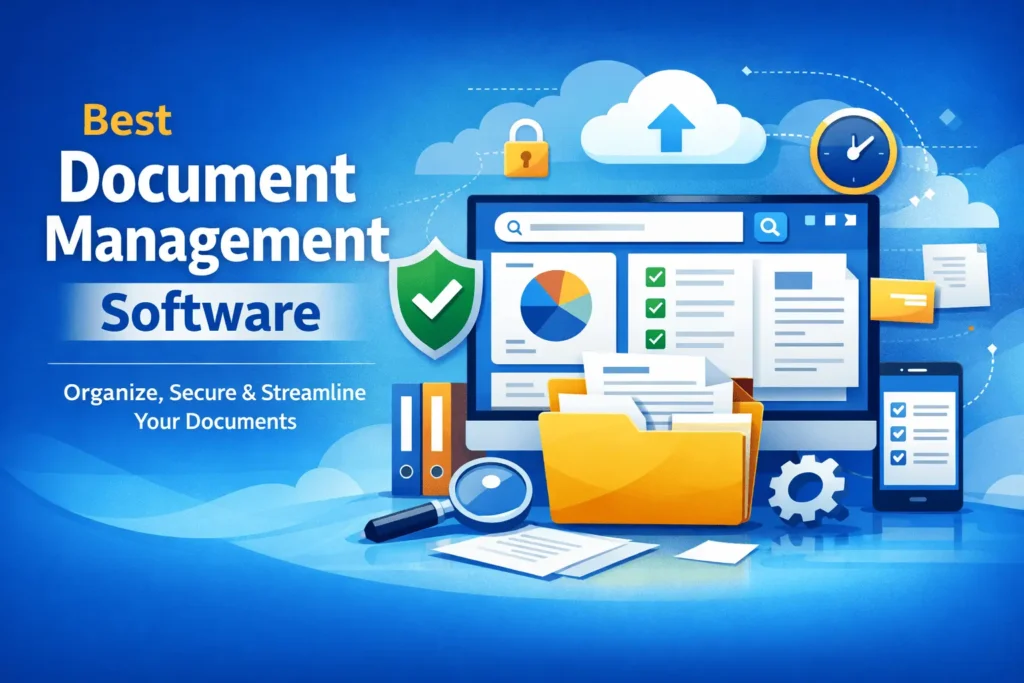Best Document Management Software for secure file storage and digital document organization